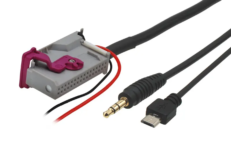 AUX a micro USB adapter Audi | Ihned k objednání