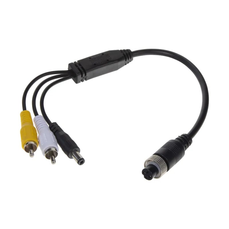 Kabel video 4pin samice / RCA + DC | Poslední dny akce