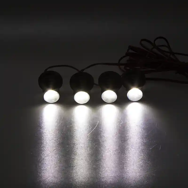 Cena od výrobce | LED stroboskop bílý 4ks 1W