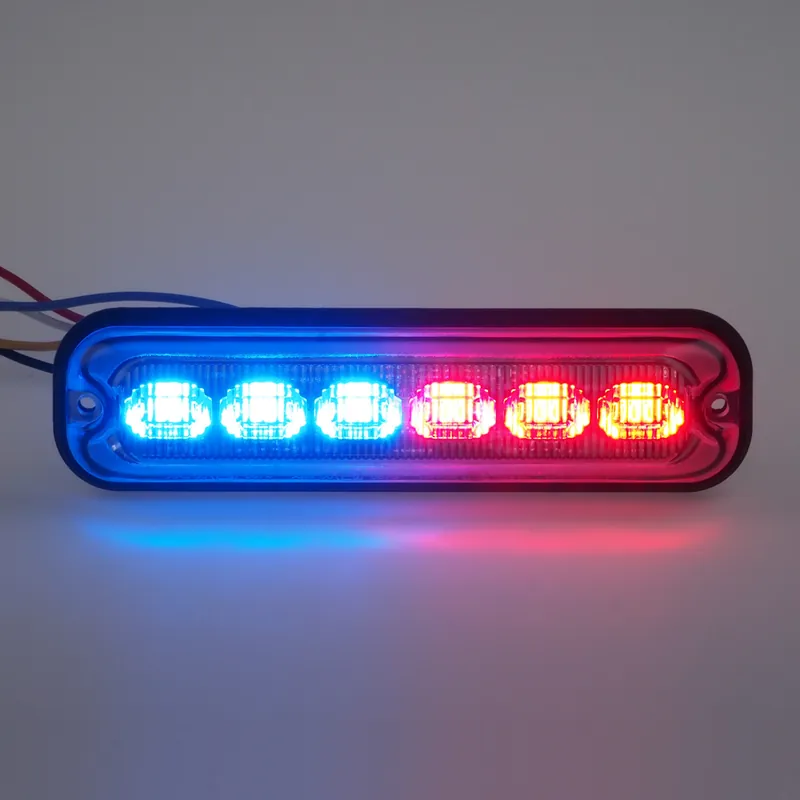 PREDATOR 6x4W LED, 12-24V, červeno-modrý ECE R65 | Cena od výrobce