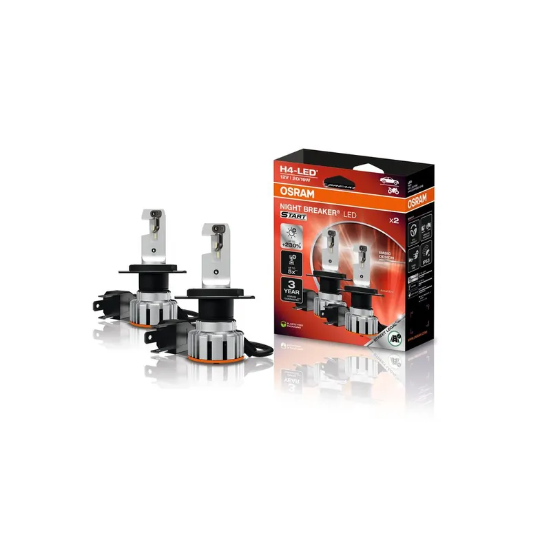 Do košíku | OSRAM H4 NIGHT BREAKER LED START 12V