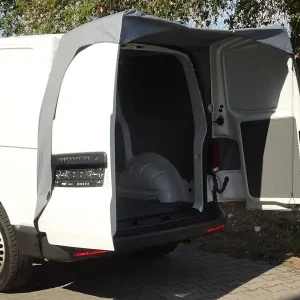 Přímo z továrny | Sluneční clona ReimoTent na zadní dvoukřídlé dveře VW T5/T6/T6.1