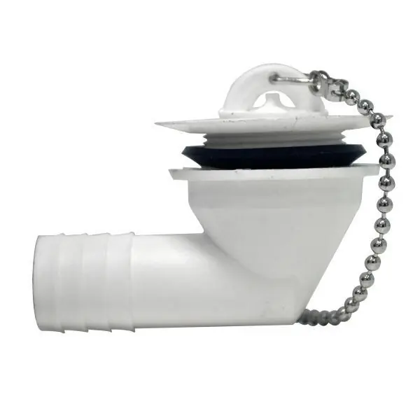 Výpusť ke sprše / dřezu 90° (3/4", napojení 19 mm) | Vysoká kvalita