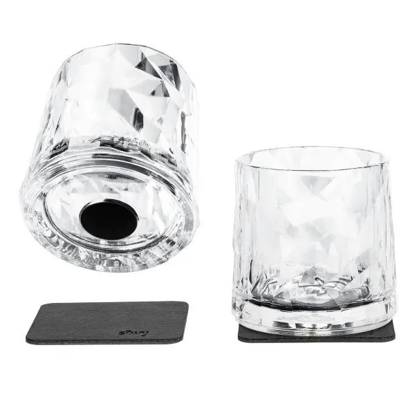 Novinka v nabídce - Set dvou plastových sklenic s magnetem na whisky Silwy