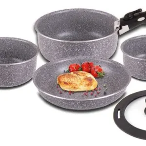 Výborné hodnocení - Set stohovatelných hliníkových hrnců Camp4