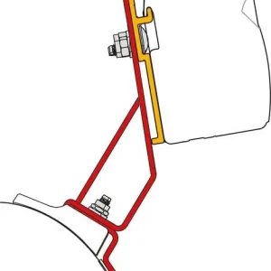 Nejprodávanější | Adaptéry pro markýzy Fiamma F43van na vozy PSA