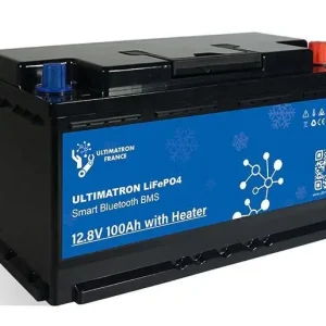 Speciální nabídka - Vyhřívaná LiFePO4 baterie Ultimatron ULS-12-100H Smart BMS 12,8 V 100 Ah