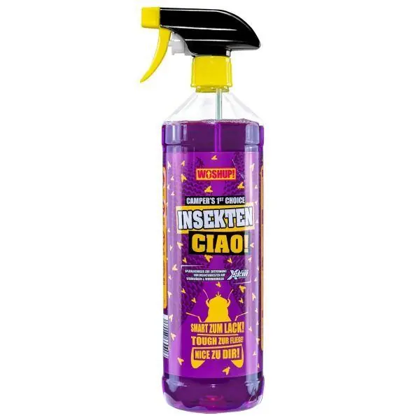 Nový produkt - Čistič hmyzu ve spreji Woshup Ciao!