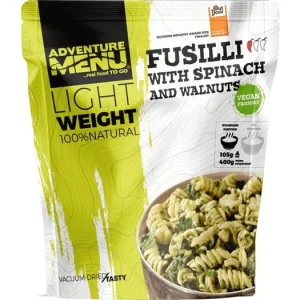 Fusilli se špenátem a vlašskými ořechy - Adventure menu - Nízká cena