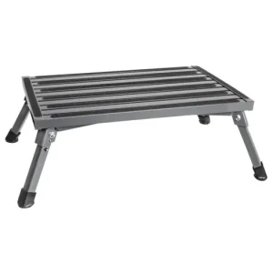 Široký skládací hliníkový schůdek Brunner GoStep XL (výška 23 cm) | Už jen pár kusů