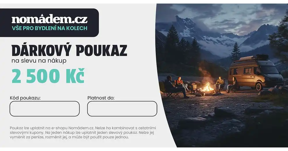 Dárkový poukaz 2500 Kč | Končí brzy