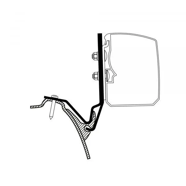 Adaptér pro markýzu Thule 3200 na Westfalia Kepler One, Five, Six | Rychlé doručení