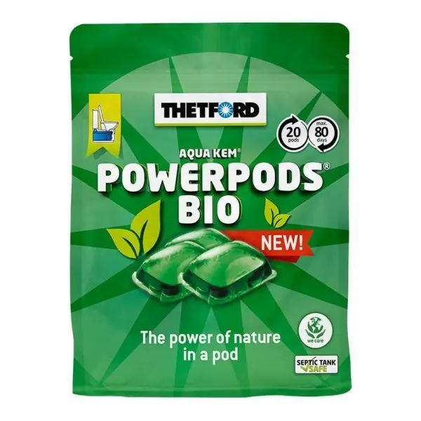 Tablety Thetford Aqua Kem Powerpods Bio pro chemické WC | Výborné hodnocení
