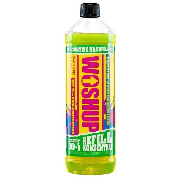 Objednat nyní - Čistící koncentrát Woshup! Camping cleaner