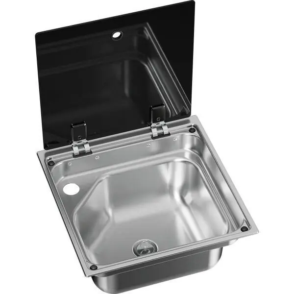 Mezi nejprodávanějšími - Nerezový dřez s víkem Dometic CVS 1350G