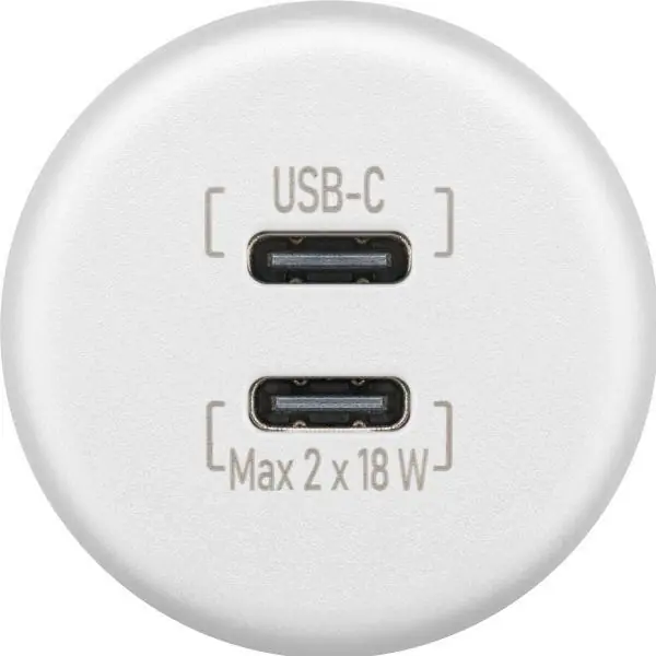 Vestavná 2x USB-C zásuvka wentronic - Nejlepší cena