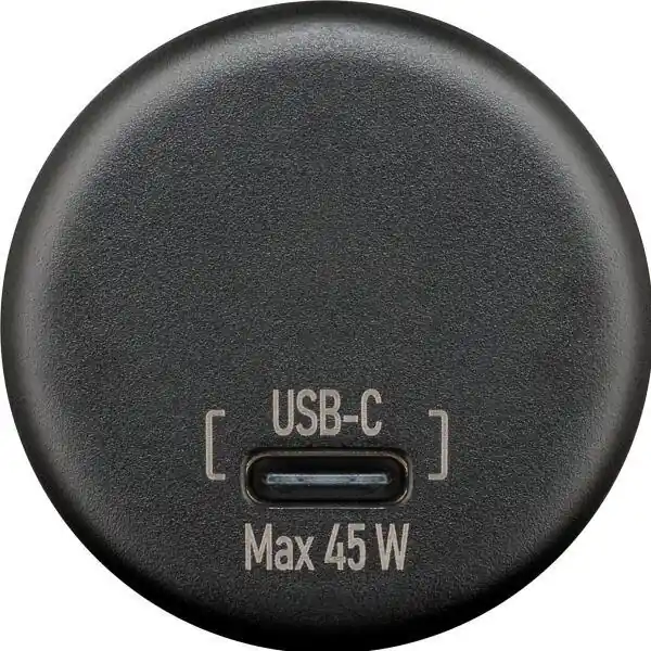 Do vyčerpání zásob | Vestavná USB-C 45W zásuvka wentronic