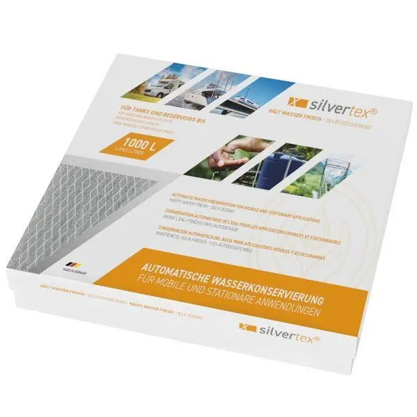 Rychlé dodání | WM Aquatec Silvertex - dezinfekce vody v nádrži (s aktivním stříbrem)