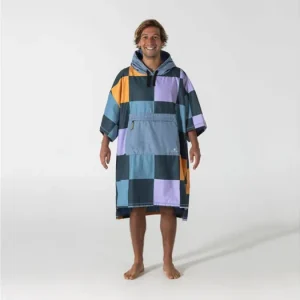 Přímo od výrobce | Pončo Voited Fleece Checkers