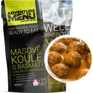 Masové koule s basmati a rajskou omáčkou - Adventure Menu | Doprodej