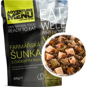 Farmářská šunka s čočkovým ragú - Adventure Menu | Čerstvá novinka