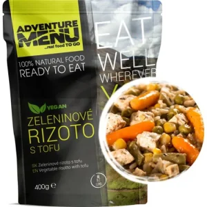 Zeleninové rizoto s tofu - Adventure Menu - Sleva navíc