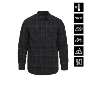 Zateplená košile Horsefeathers DOUGH - antracit | Kvalitní produkt