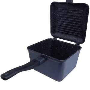 Hluboká pánev Ridge Monkey Connect Deep Pan & Griddle XL Granite Edition - Ušetřete