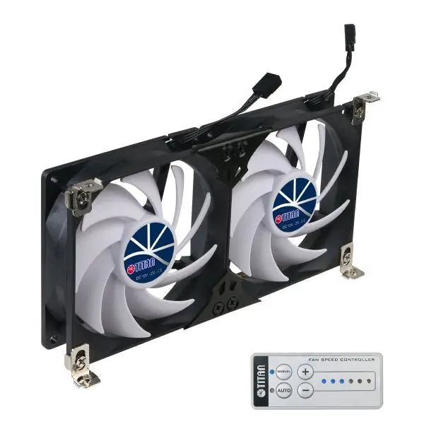 Přídavný ventilátor Titan SC22+ pro absorpční lednice - Akční cena